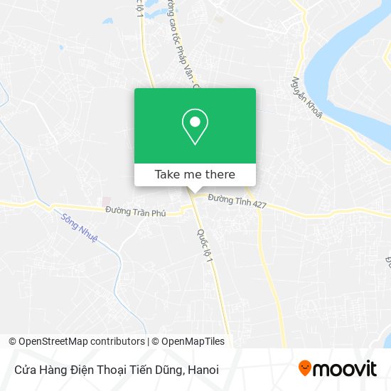 Cửa Hàng Điện Thoại Tiến Dũng map