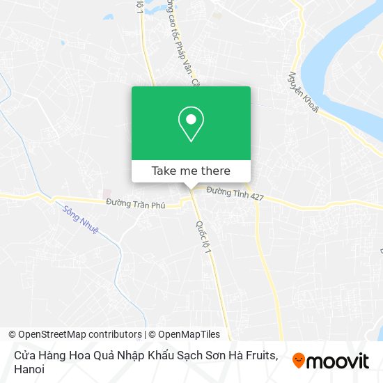 Cửa Hàng Hoa Quả Nhập Khẩu Sạch Sơn Hà Fruits map