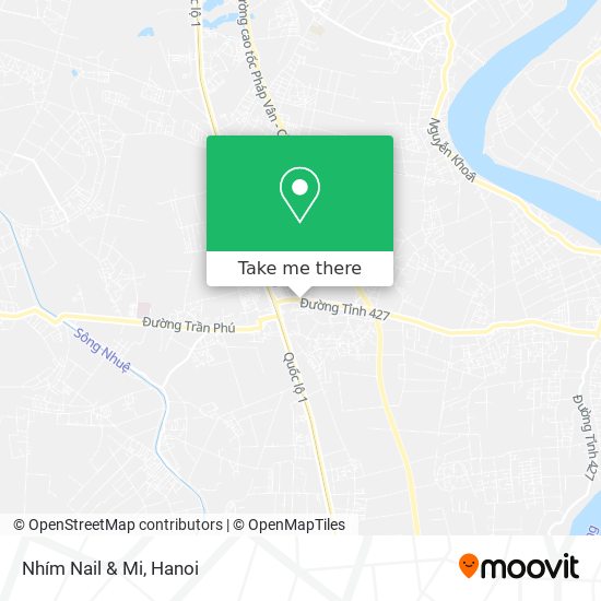 Nhím Nail & Mi map