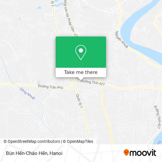 Bún Hến-Cháo Hến map