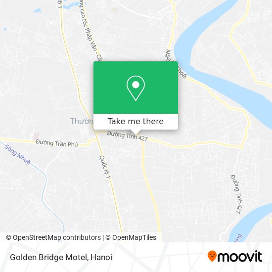 Golden Bridge Motel map