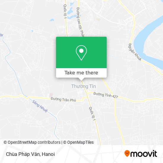 Chùa Pháp Vân map