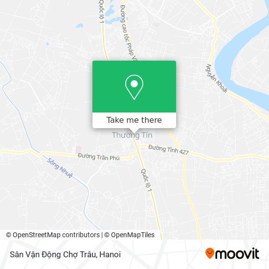 Sân Vận Động Chợ Trâu map