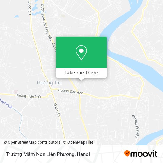 Trường Mầm Non Liên Phương map