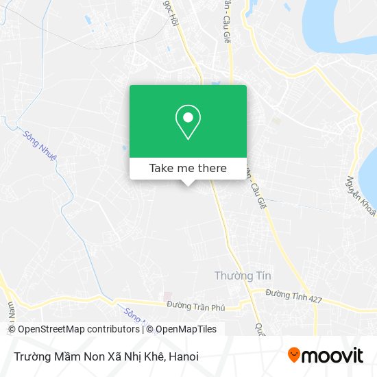Trường Mầm Non Xã Nhị Khê map