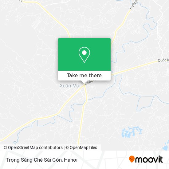 Trọng Sáng Chè Sài Gòn map