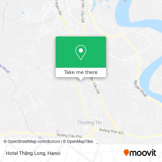 Hotel Thăng Long map