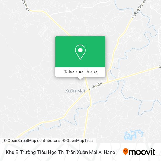 Khu B Trường Tiểu Học Thị Trấn Xuân Mai A map