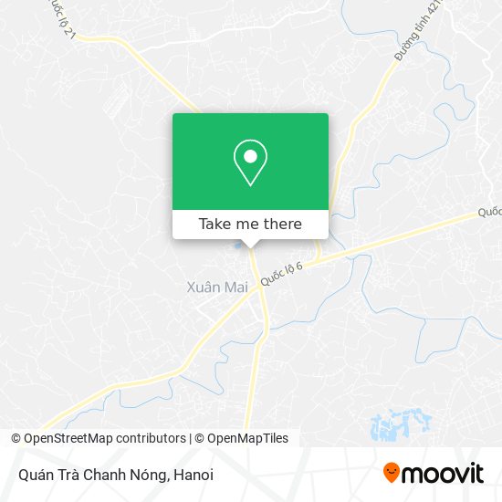 Quán Trà Chanh Nóng map