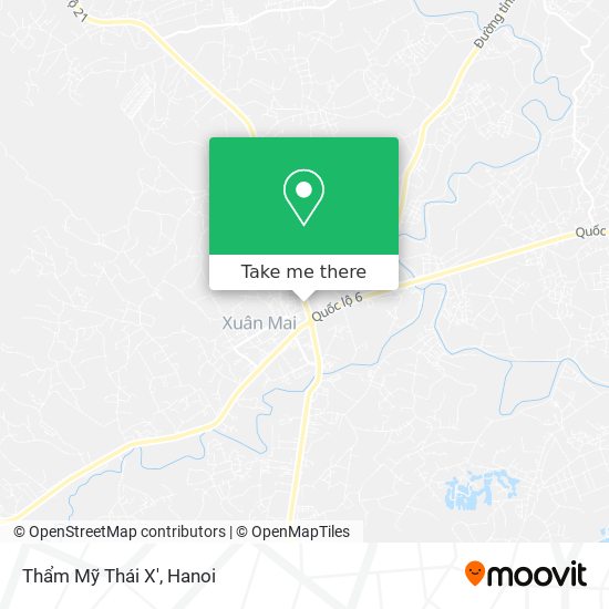 Thẩm Mỹ Thái X' map