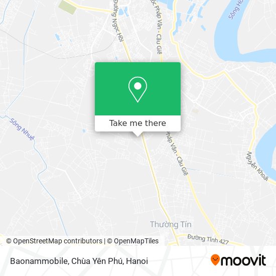 Baonammobile, Chùa Yên Phú map