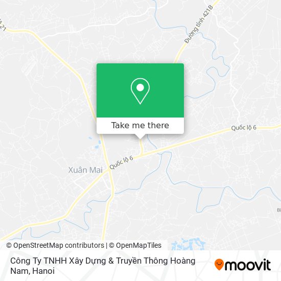 Công Ty TNHH Xây Dựng & Truyền Thông Hoàng Nam map