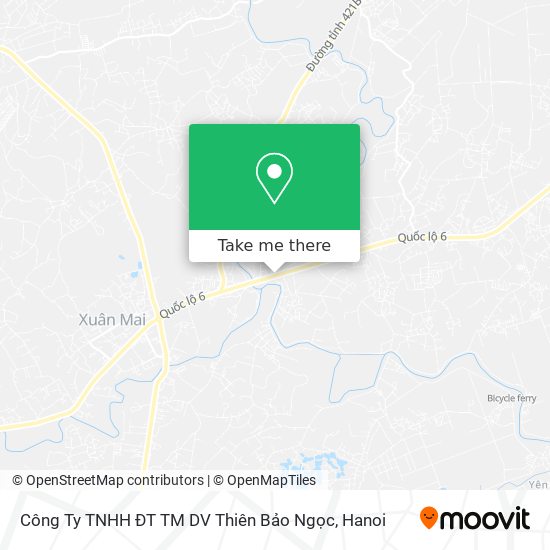 Công Ty TNHH ĐT TM DV Thiên Bảo Ngọc map