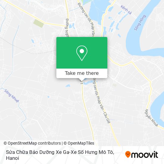 Sửa Chữa Bảo Dưỡng Xe Ga-Xe Số Hưng Mô Tô map