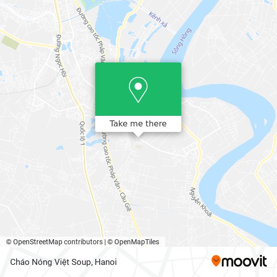 Cháo Nóng Việt Soup map