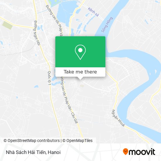 Nhà Sách Hải Tiến map