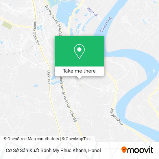 Cơ Sở Sản Xuất Bánh Mỳ Phúc Khánh map