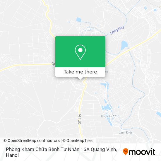 Phòng Khám Chữa Bệnh Tư Nhân 16A Quang Vinh map