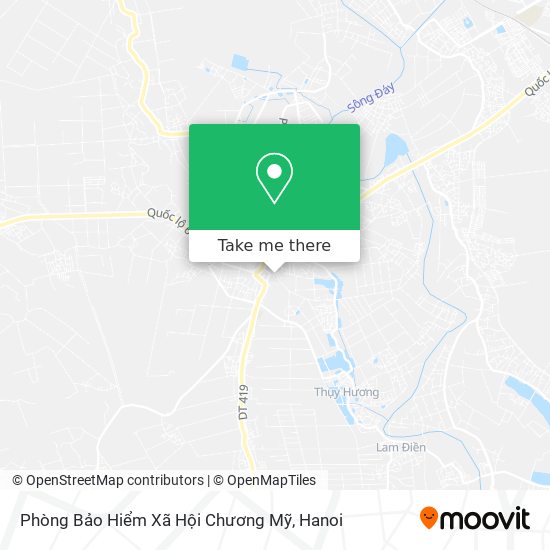 Phòng Bảo Hiểm Xã Hội Chương Mỹ map