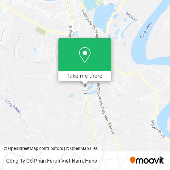 Công Ty Cổ Phần Feroli Việt Nam map
