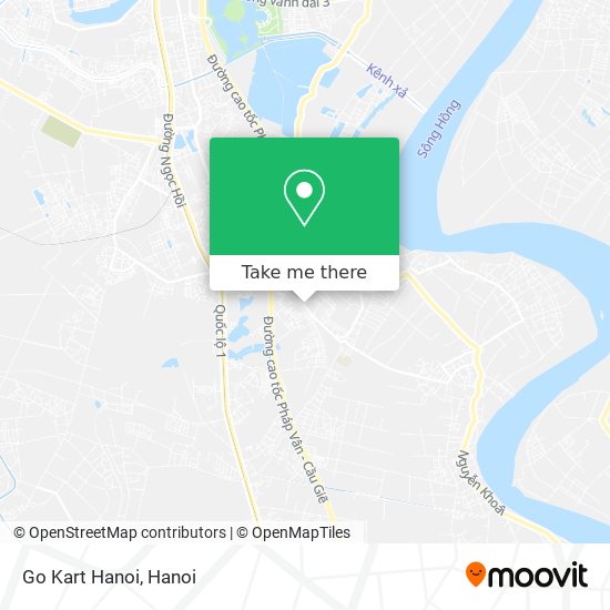 Go Kart Hanoi map