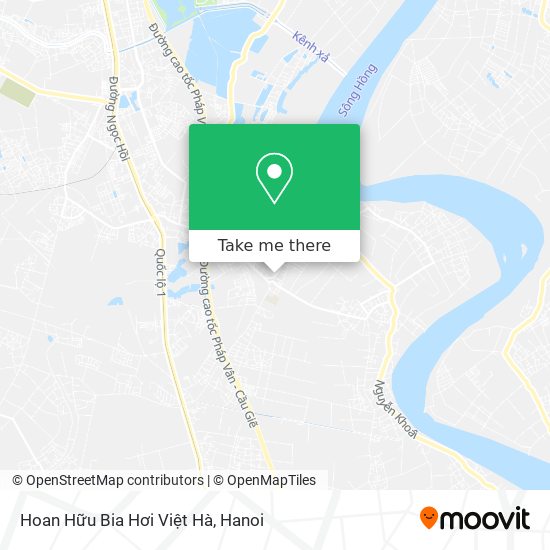 Hoan Hữu Bia Hơi Việt Hà map