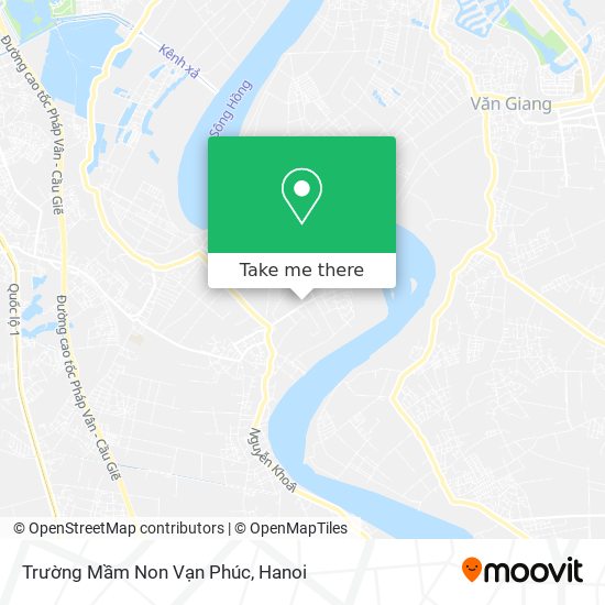 Trường Mầm Non Vạn Phúc map