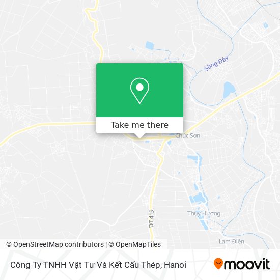 Công Ty TNHH Vật Tư Và Kết Cấu Thép map