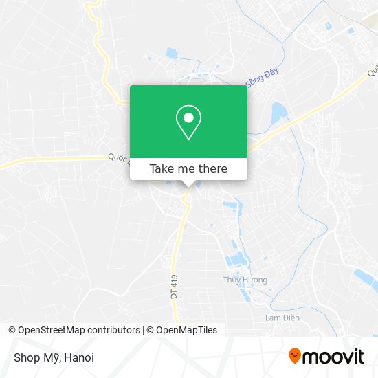 Shop Mỹ map
