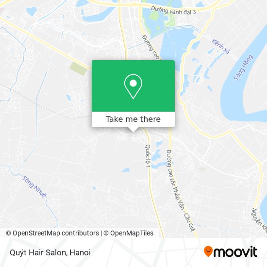 Quýt Hair Salon map