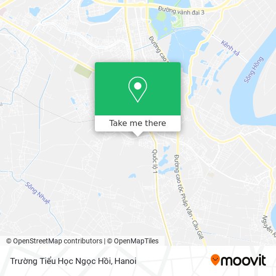 Trường Tiểu Học Ngọc Hồi map
