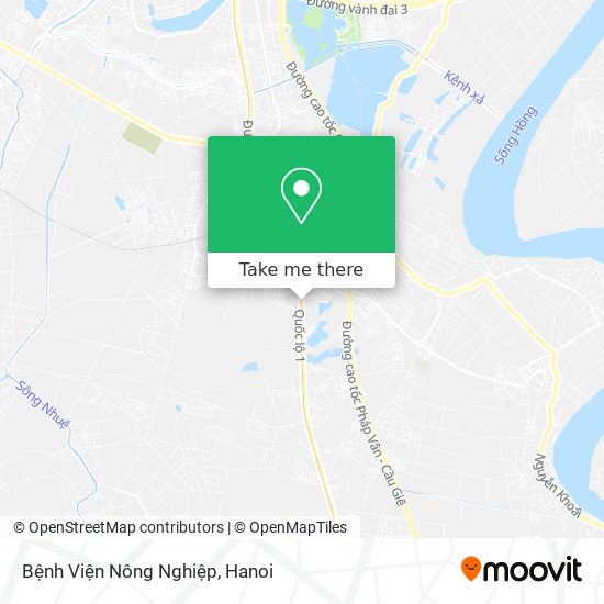 Bệnh Viện Nông Nghiệp map