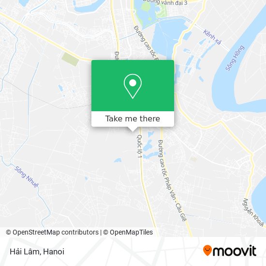 Hải Lâm map