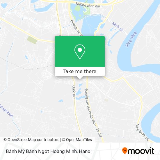 Bánh Mỳ Bánh Ngọt Hoàng Minh map