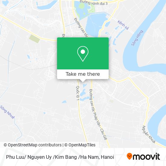 Phu Luu/ Nguyen Uy /Kim Bang /Ha Nam map