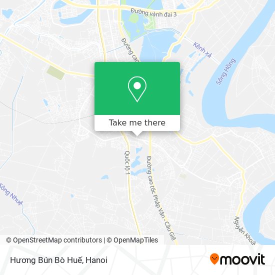 Hương Bún Bò Huế map