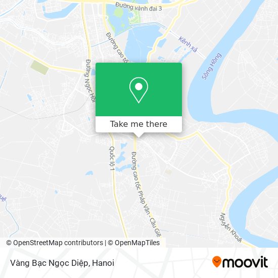 Vàng Bạc Ngọc Diệp map