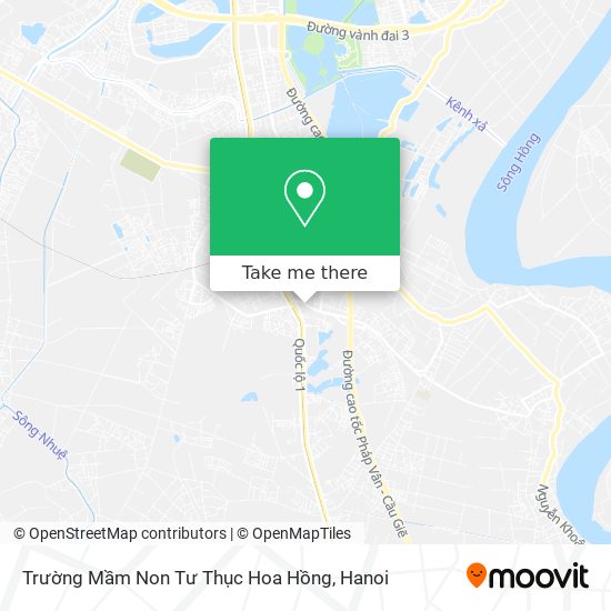 Trường Mầm Non Tư Thục Hoa Hồng map