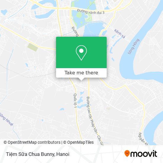 Tiệm Sữa Chua Bunny map