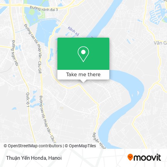 Thuận Yến Honda map