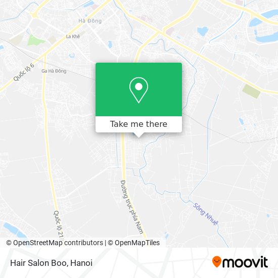 Hair Salon Boo map