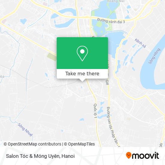 Salon Tóc & Móng Uyên map
