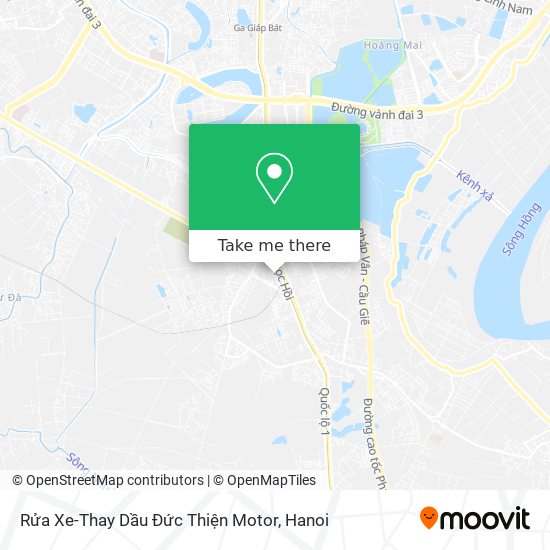 Rửa Xe-Thay Dầu Đức Thiện Motor map