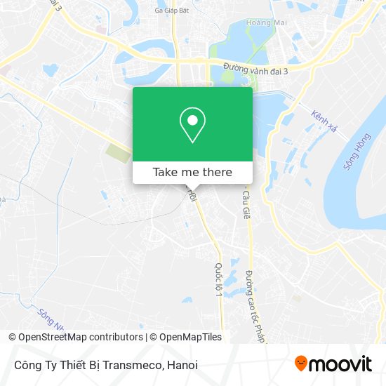 Công Ty Thiết Bị Transmeco map