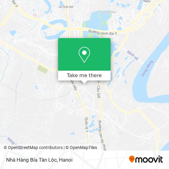 Nhà Hàng Bia Tân Lộc map