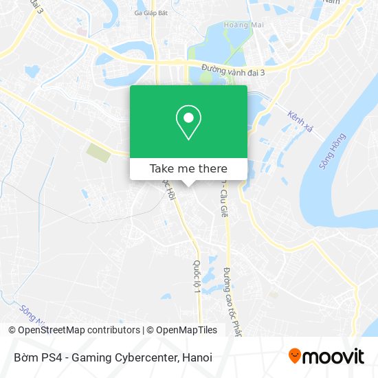 Bờm PS4 - Gaming Cybercenter map