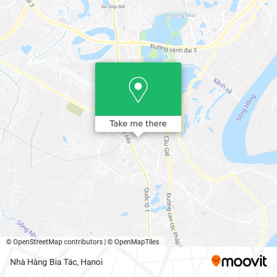 Nhà Hàng Bia Tác map