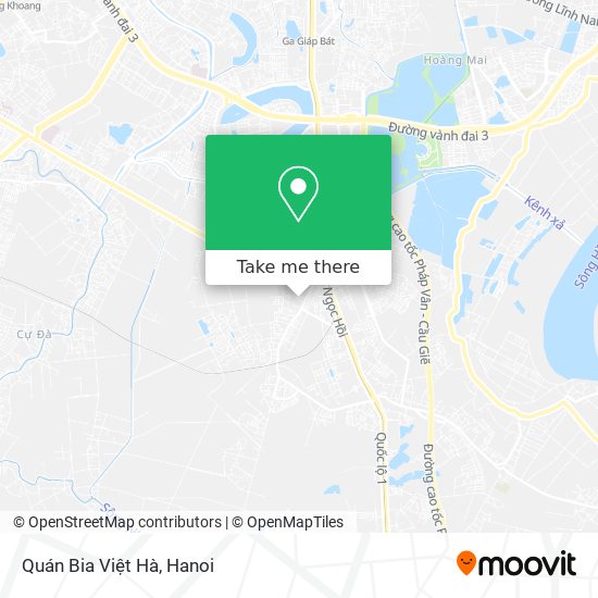 Quán Bia Việt Hà map