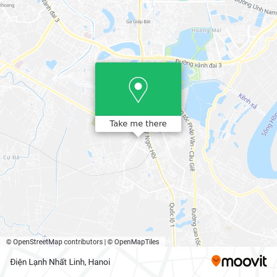 Điện Lạnh Nhất Linh map