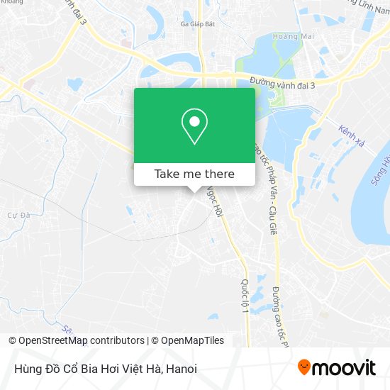 Hùng Đồ Cổ Bia Hơi Việt Hà map
